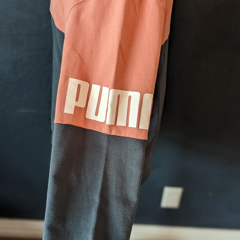 Puma Color Block Sweatshirt Medium - image 7